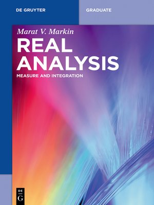 cover image of Real Analysis